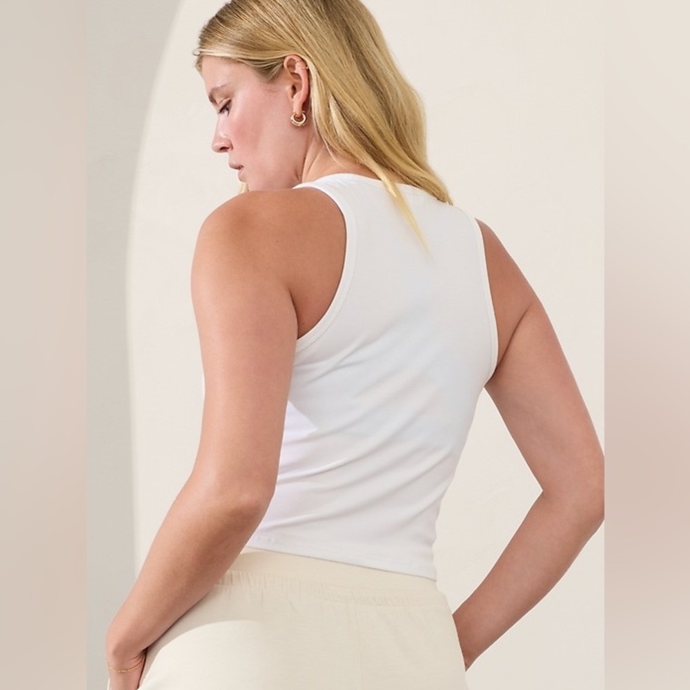 NWT Athleta Signature Rib Tank Top Sz Small